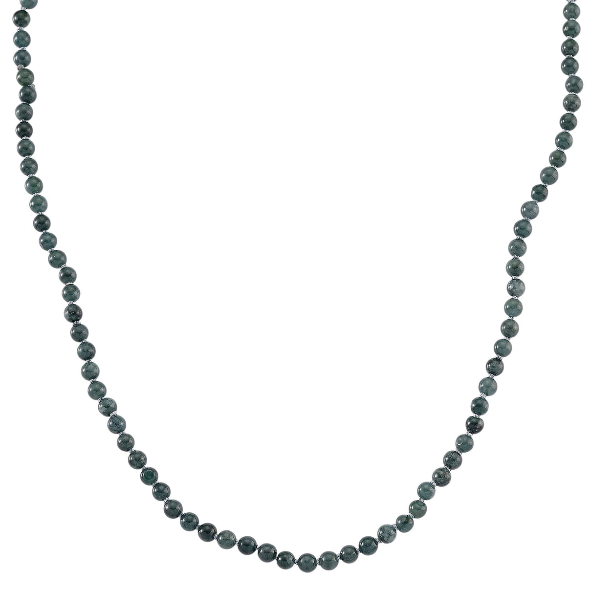 Natural Type A Jadeite Jade Necklace (Size - 30.0) 200.00 Ct. 8313865 0