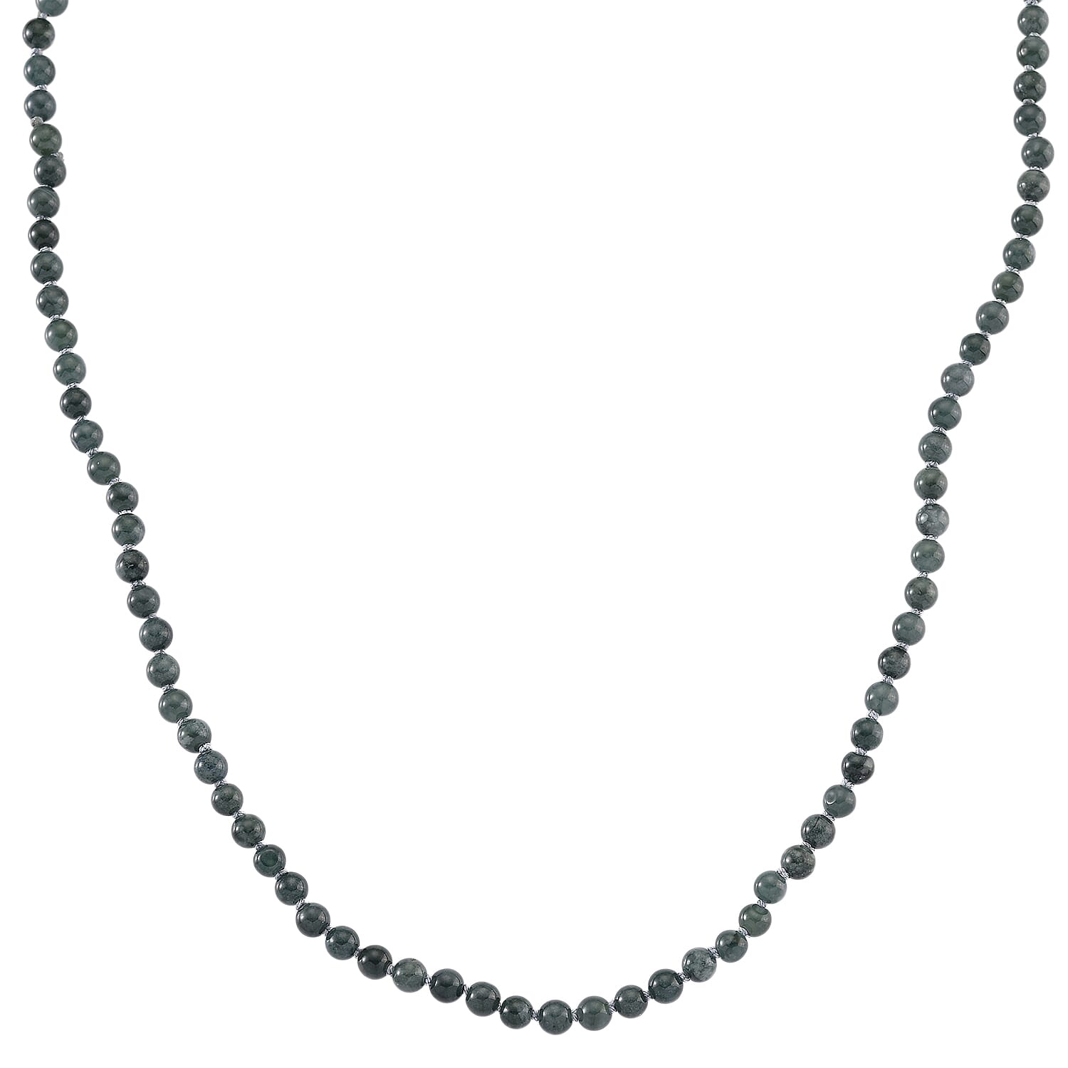 Natural Type A Jadeite Jade Necklace (Size - 30.0) 200.00 Ct. 8313865 0