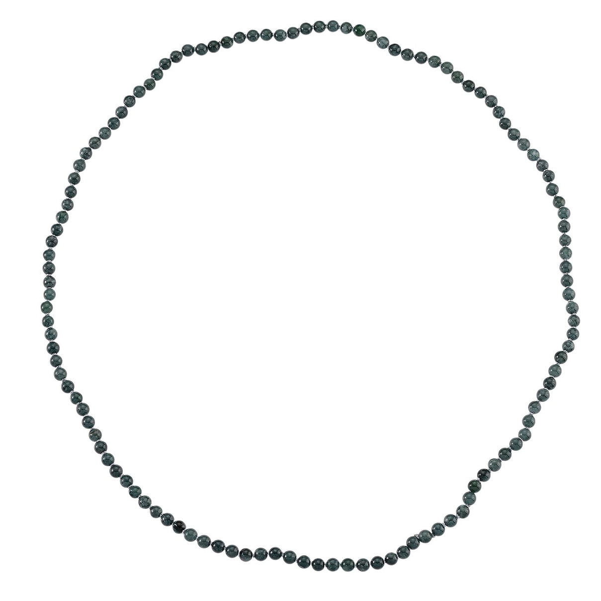 Natural Type A Jadeite Jade Necklace (Size - 30.0) 200.00 Ct. 8313865 4