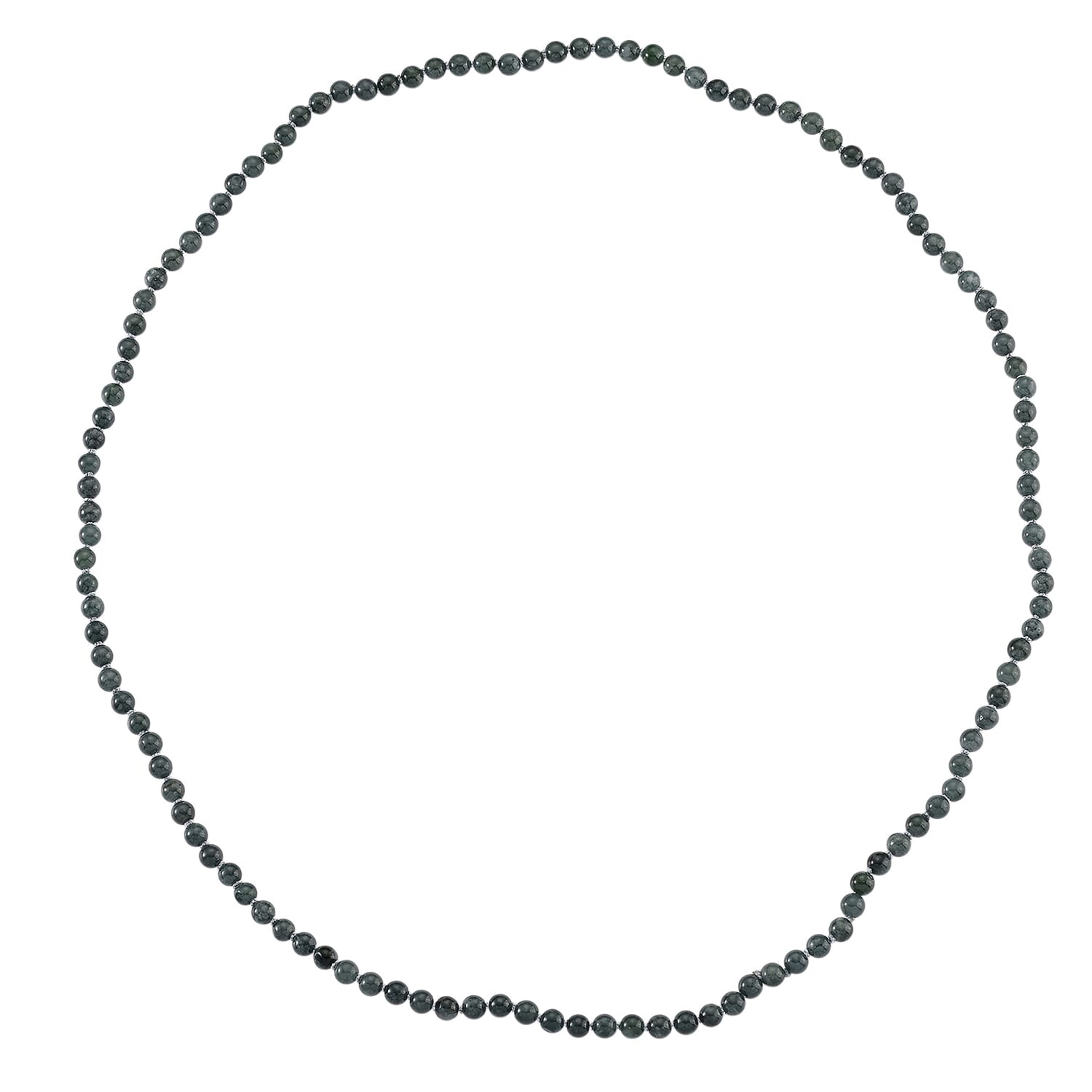 Natural Type A Jadeite Jade Necklace (Size - 30.0) 200.00 Ct. 8313865 4