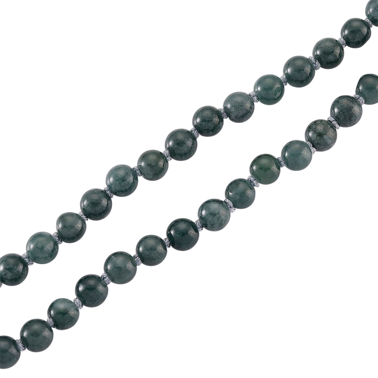 Natural Type A Jadeite Jade Necklace (Size - 30.0) 200.00 Ct. 8313865 5