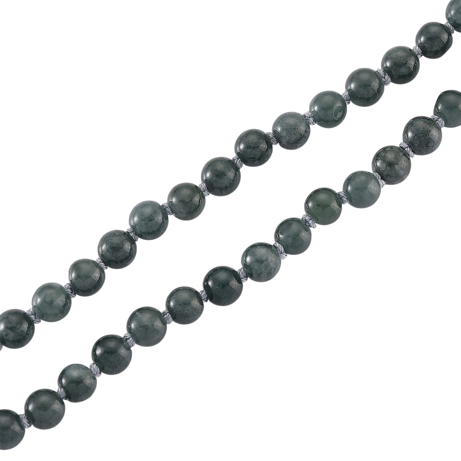 Natural Type A Jadeite Jade Necklace (Size - 30.0) 200.00 Ct. 8313865 5