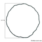 Natural Type A Jadeite Jade Necklace (Size - 30.0) 200.00 Ct.