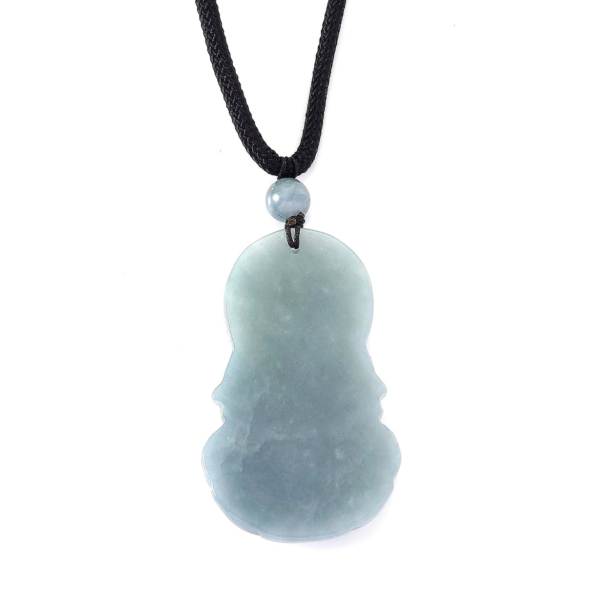 Natural Type A Jadeite Adjustable Buddha Necklace (Size - 28) 55.00 Ct. 8311183 5