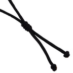 Natural Jade Dragon Carved Money Coin Necklace with Cotton Thread (Size - 28 Adjustable) 85.00 Ct.