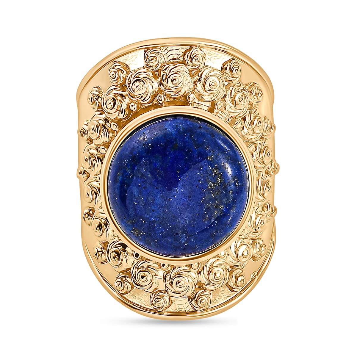 Natural Lapis Lazuli Solitaire Ring  10.16 Ct. 8202500 0