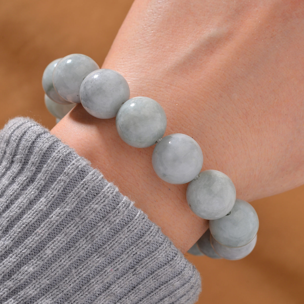 DOORBUSTER DEAL - Natural Type A White Jadeite Bracelet 200.000 Ct 7984765 3