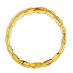Tucson Find - Natural Yellow Baltic Amber Stretchable Bracelet (Size 7.5)