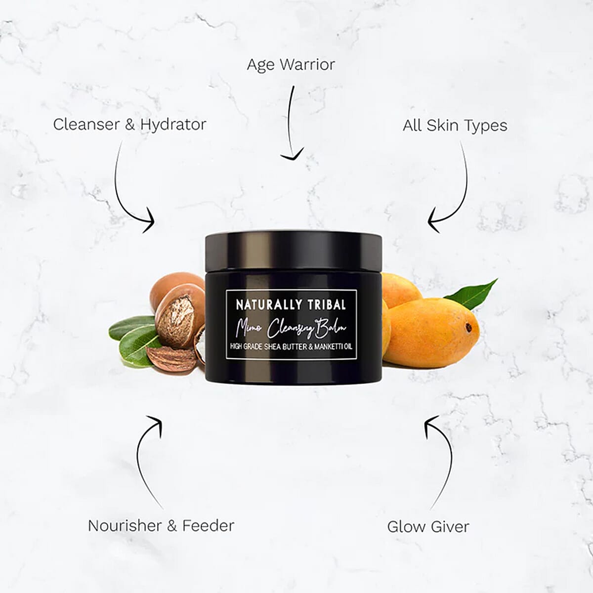 Naturally Tribal: Mimo Cleansing Balm - 40g 8928264 5