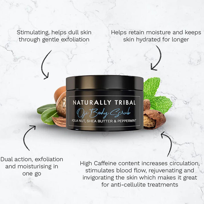 Naturally Tribal Oji Body Scrub -  130gm 7268201 2