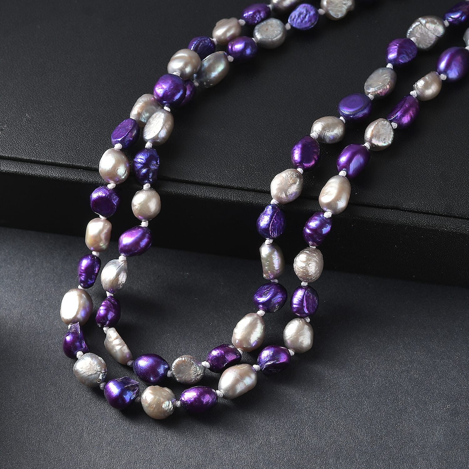 Pearl Station Necklace (Size 58) 450.00 Ct. 8166190 3