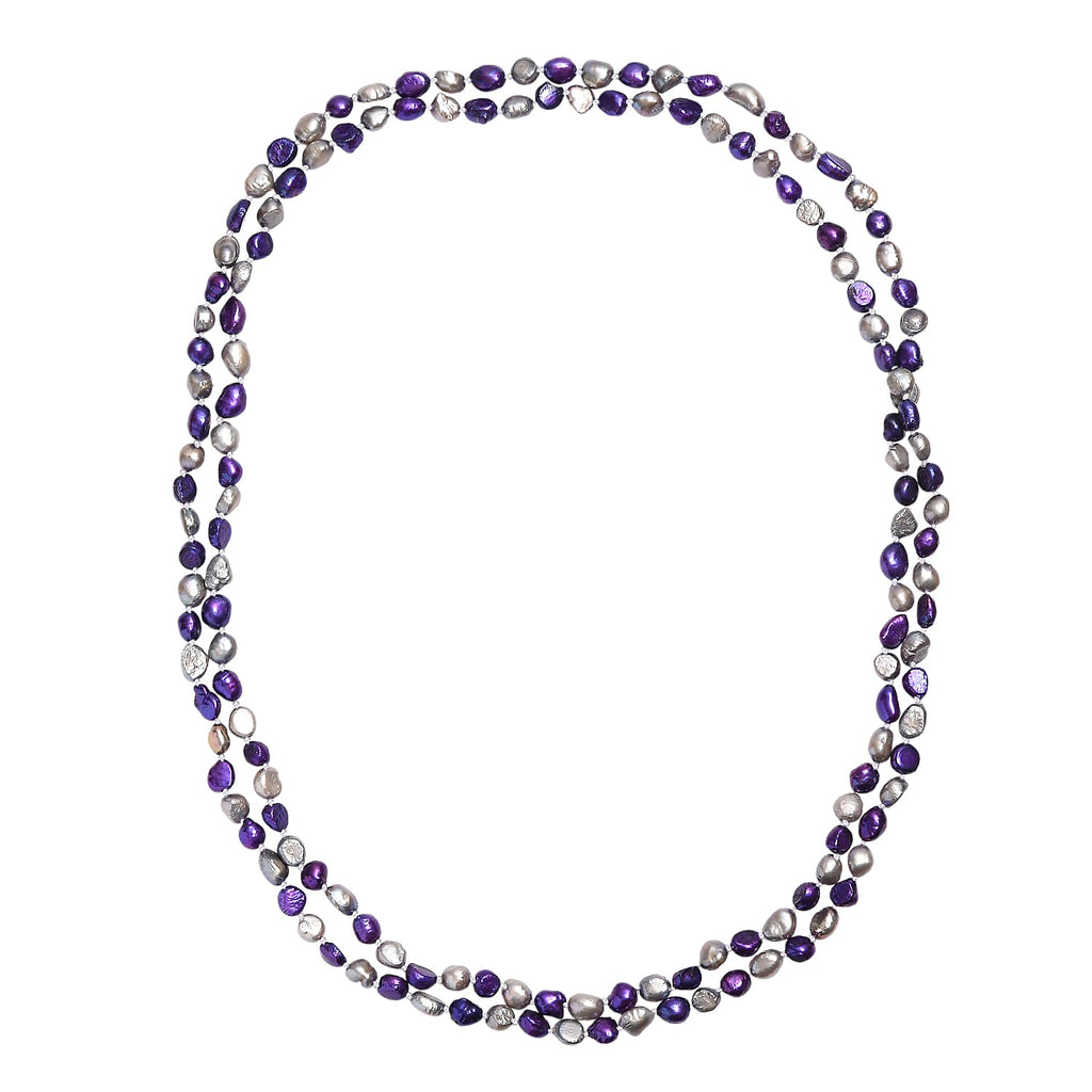 Pearl Station Necklace (Size 58) 450.00 Ct.