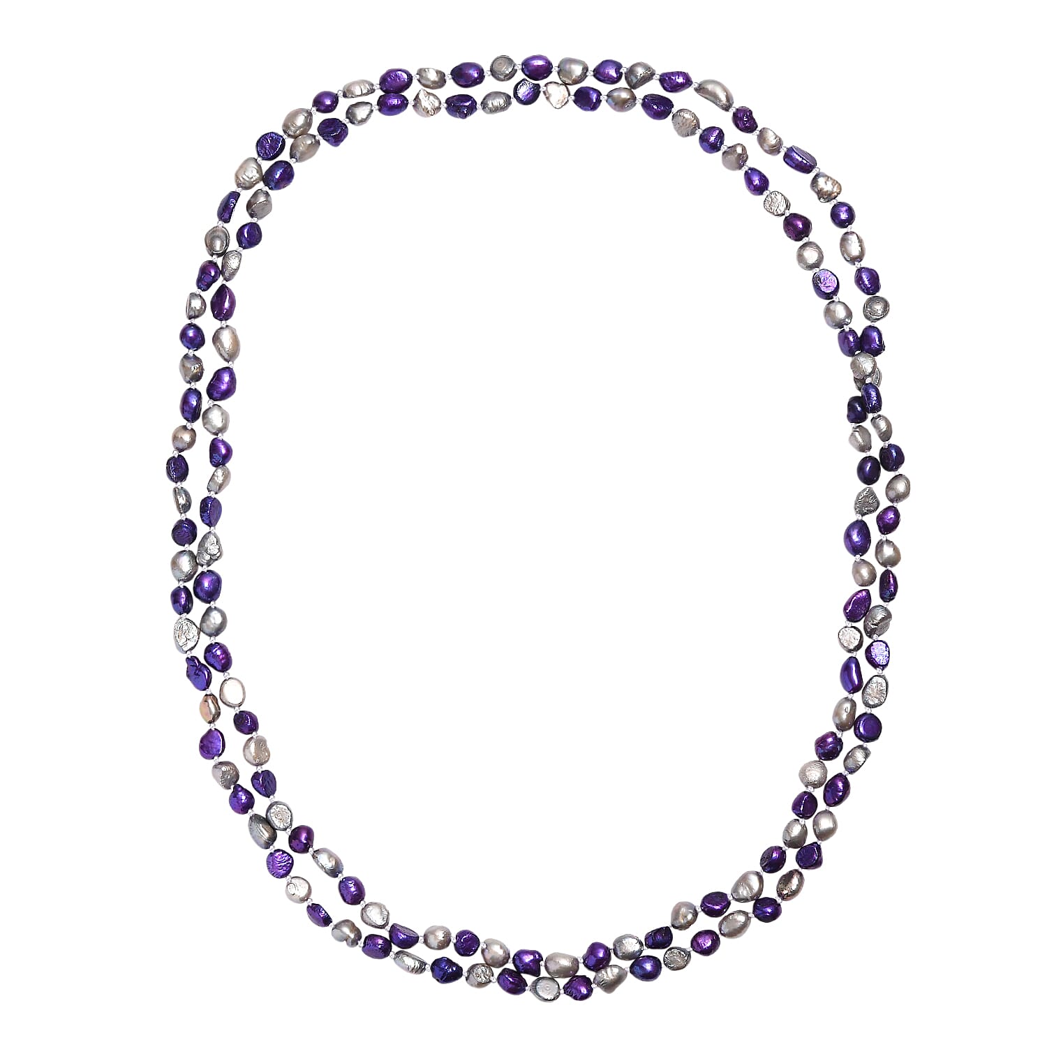 Pearl Station Necklace (Size 58) 450.00 Ct. 8166190 4