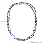 Pearl Station Necklace (Size 58) 450.00 Ct.