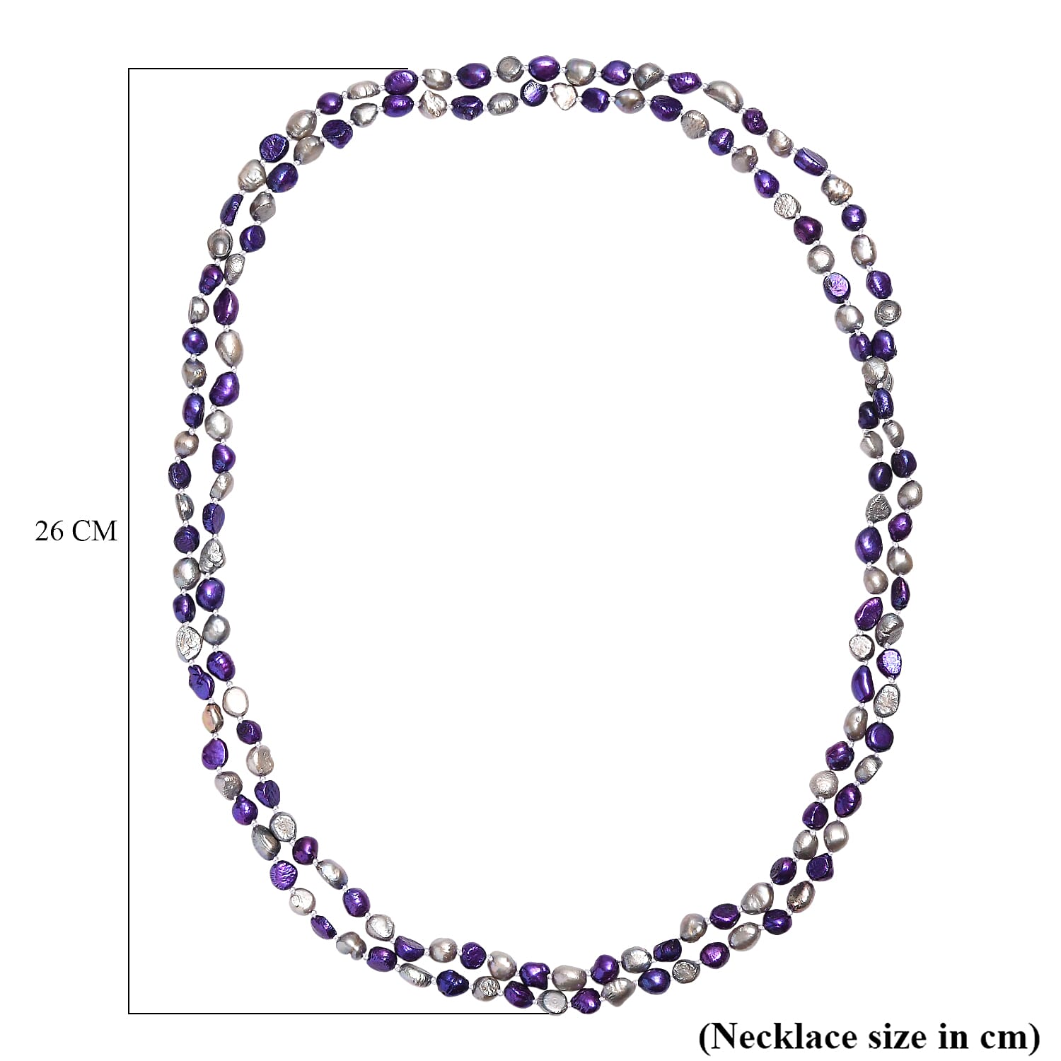 Pearl Station Necklace (Size 58) 450.00 Ct. 8166190 6