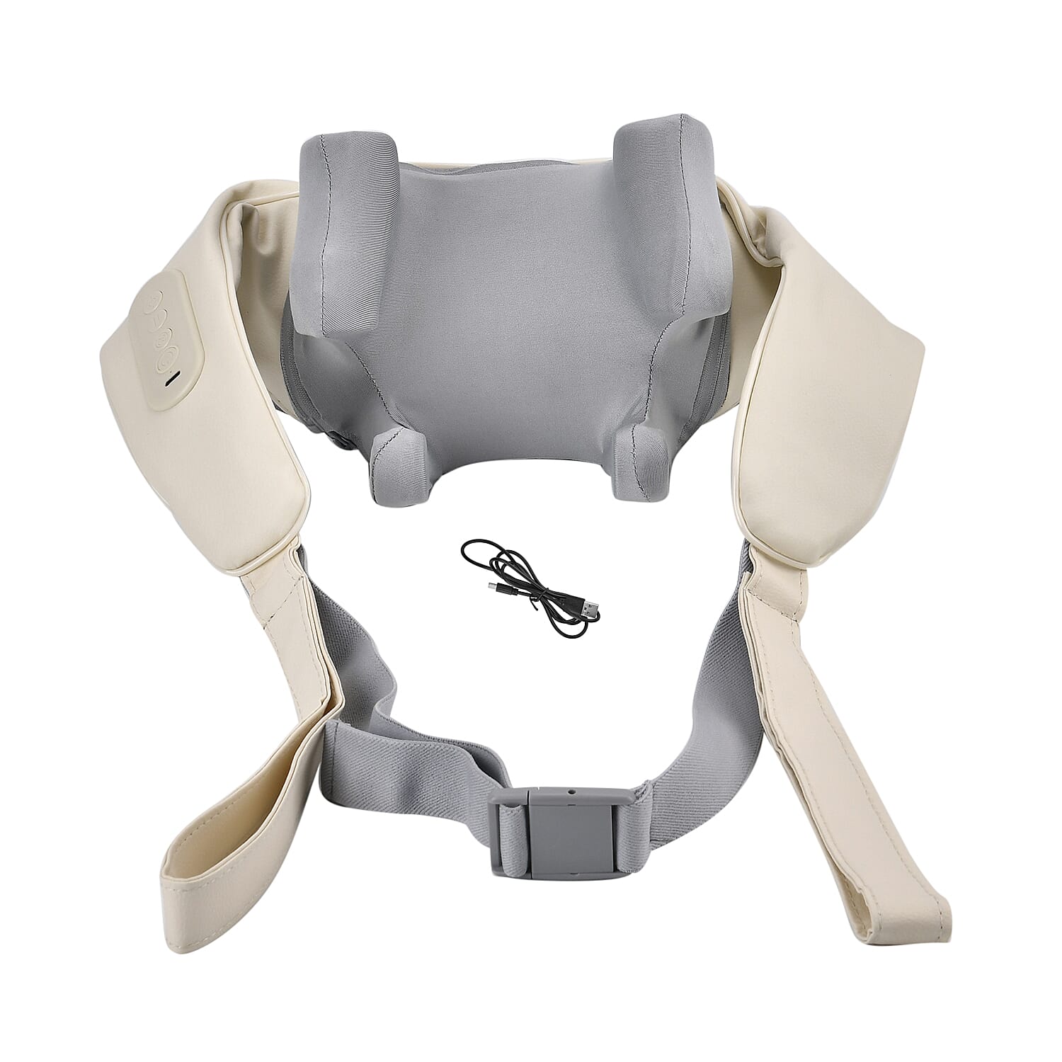Wireless Back and Shoulder Massager - Cream 7709904 0