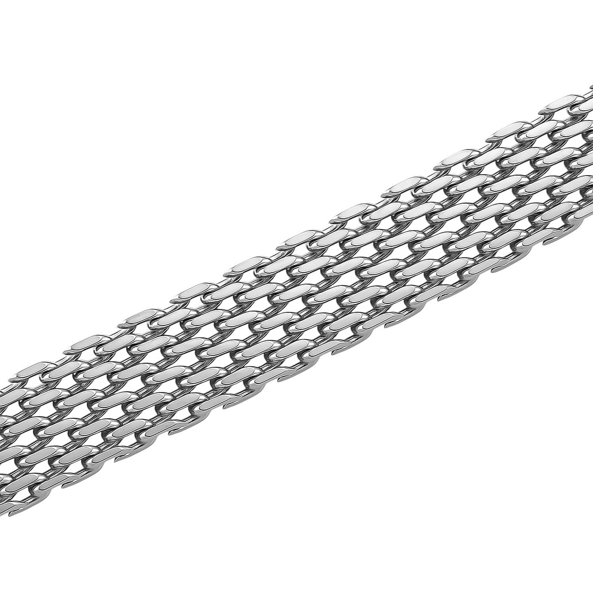 Designer Inspired Necklace (Size - 16 - 2 Ext) in Silver Tone 8193555 4