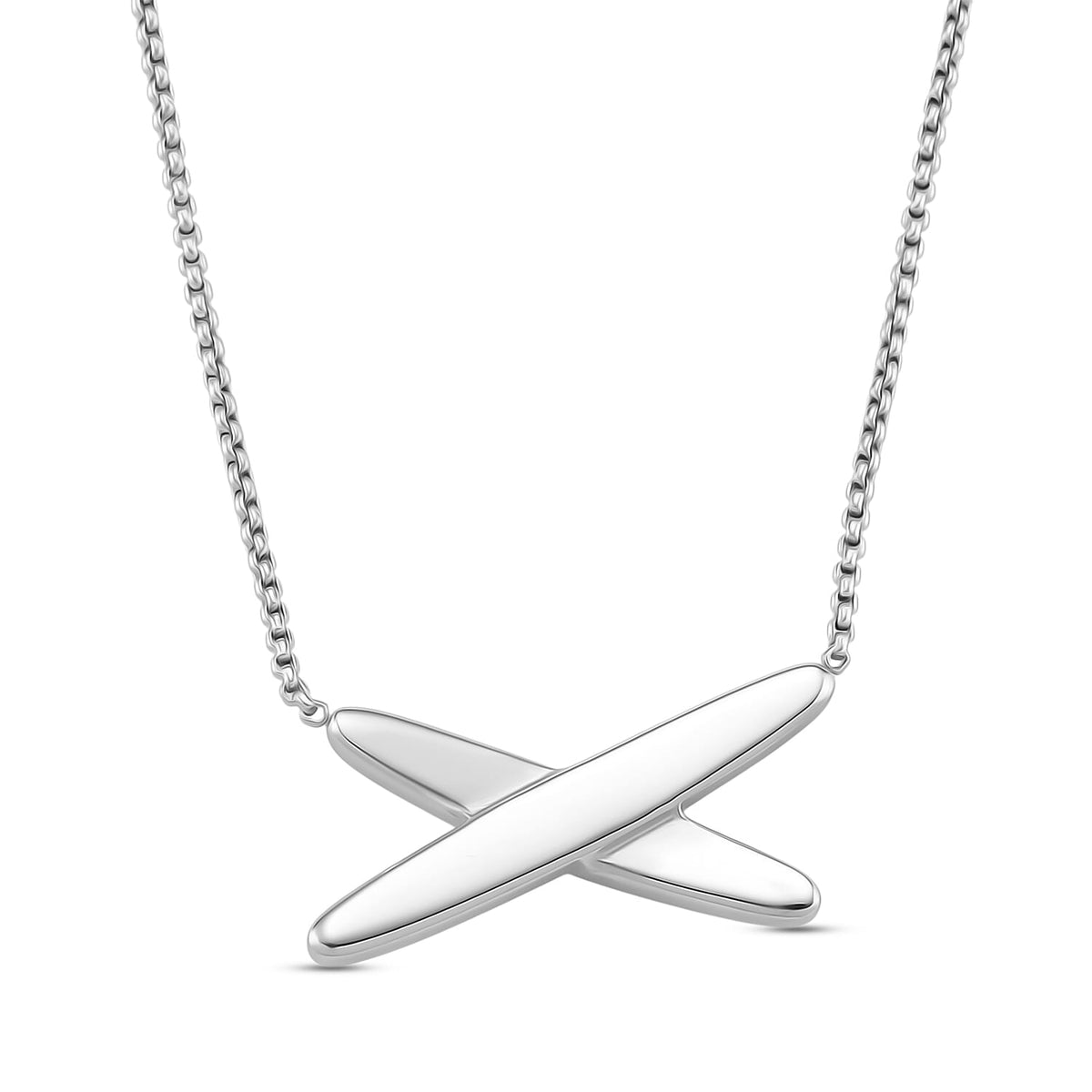 Designer Inspired Kiss Necklace (Size - 16 - 2 Ext) with Lobster Clasp 8193571 4