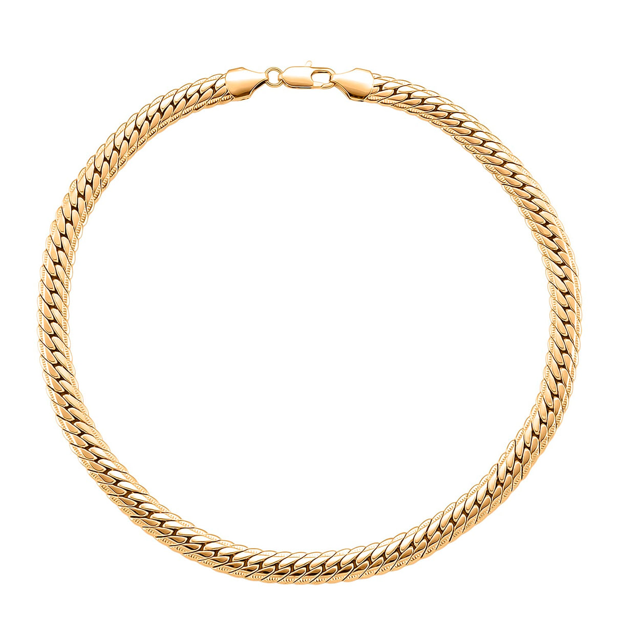 Close Out Deal- Cuban Necklace  in Yellow Gold Plated 8273409 4