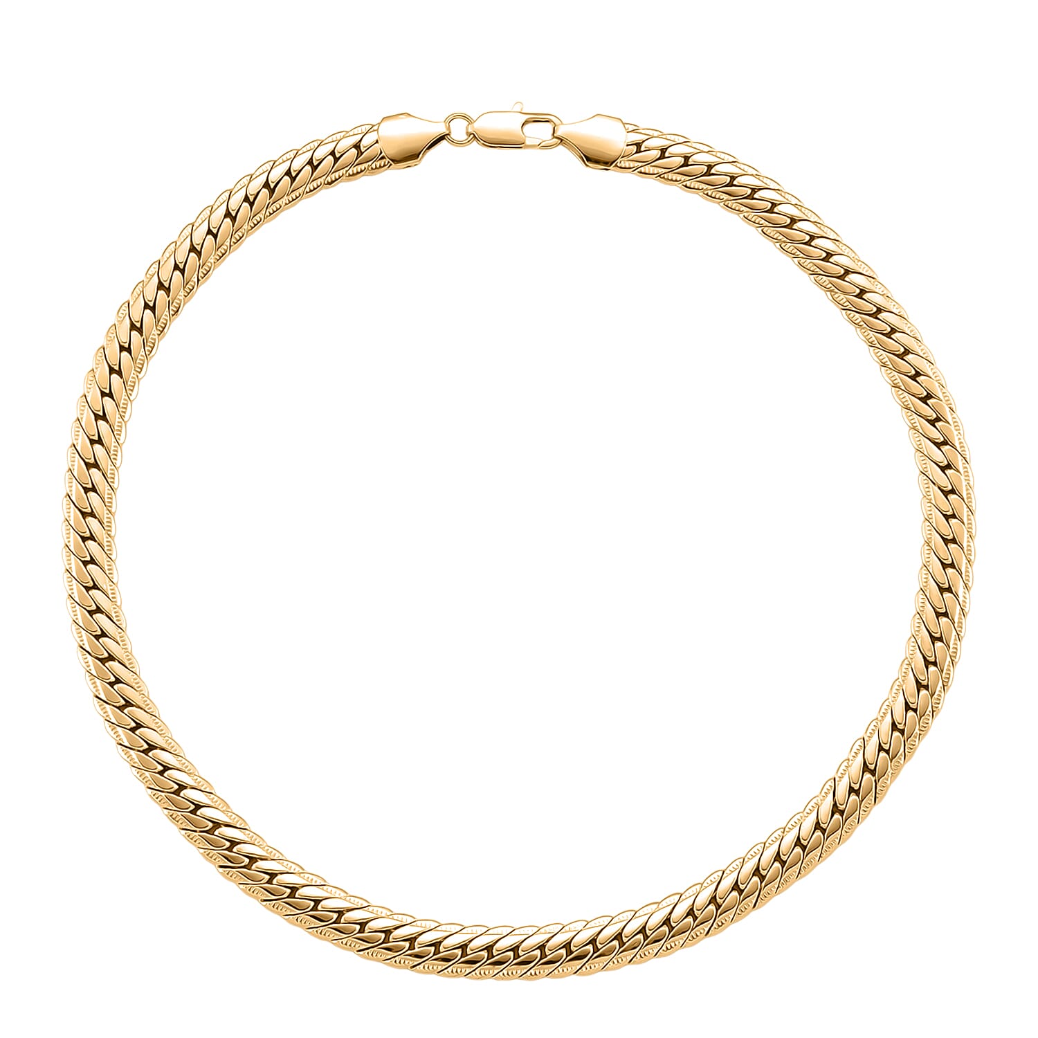 Close Out Deal- Cuban Necklace  in Yellow Gold Plated 8273409 4