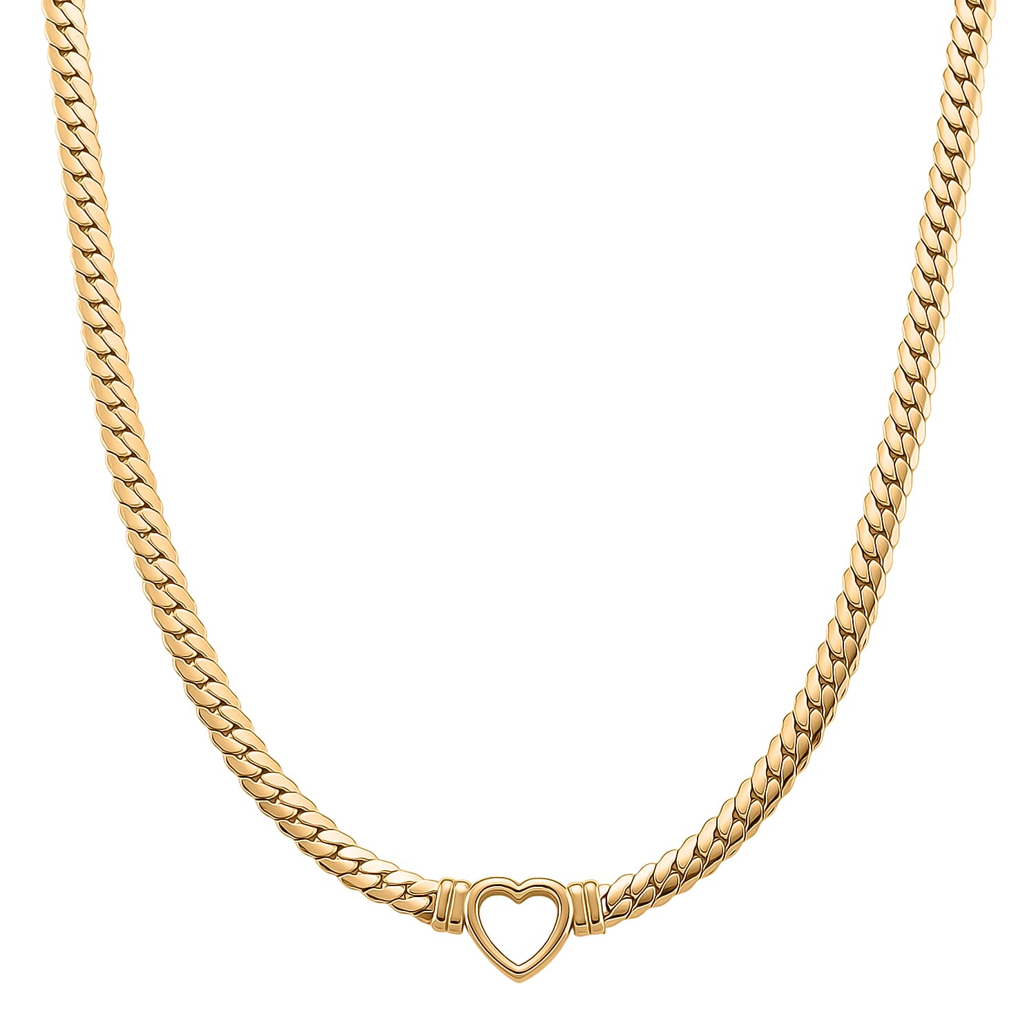 One Time Close Out Deal - Heart Necklace (Size - 19 with Ext) 8193537 0