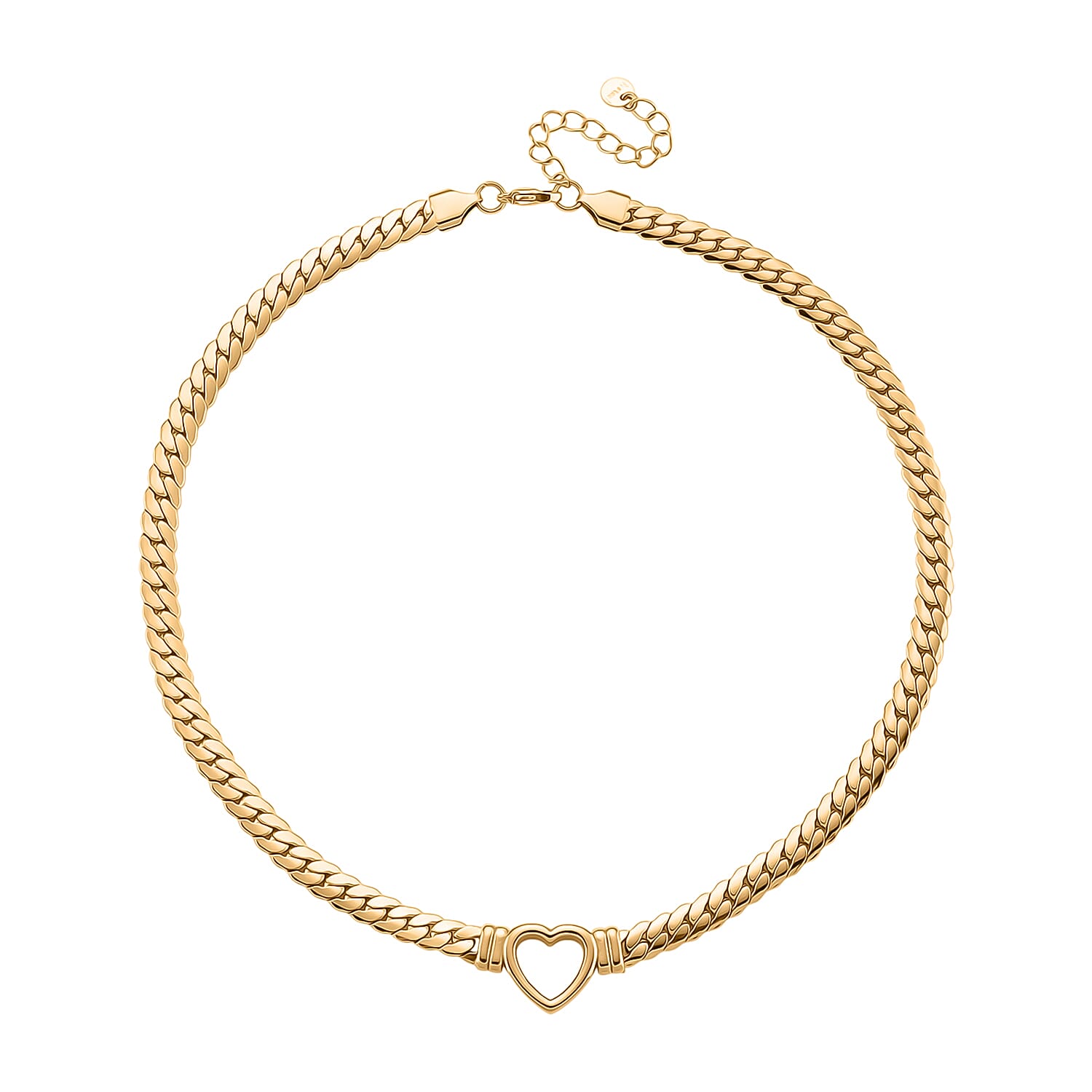 One Time Close Out Deal - Heart Necklace (Size - 19 with Ext) 8193537 3