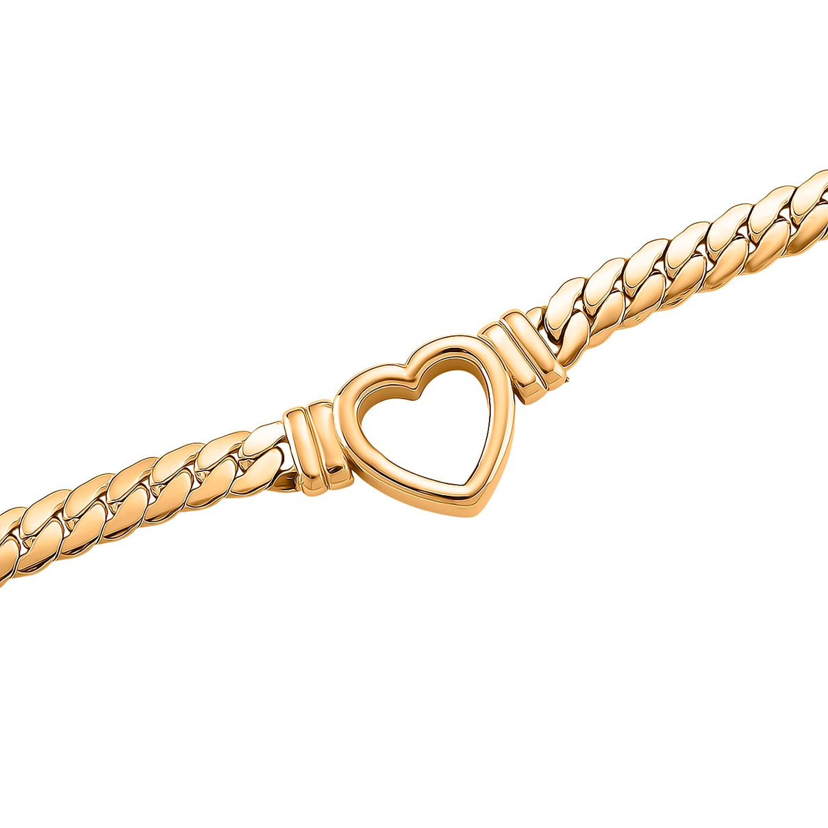 One Time Close Out Deal - Heart Necklace (Size - 19 with Ext) 8193537 4