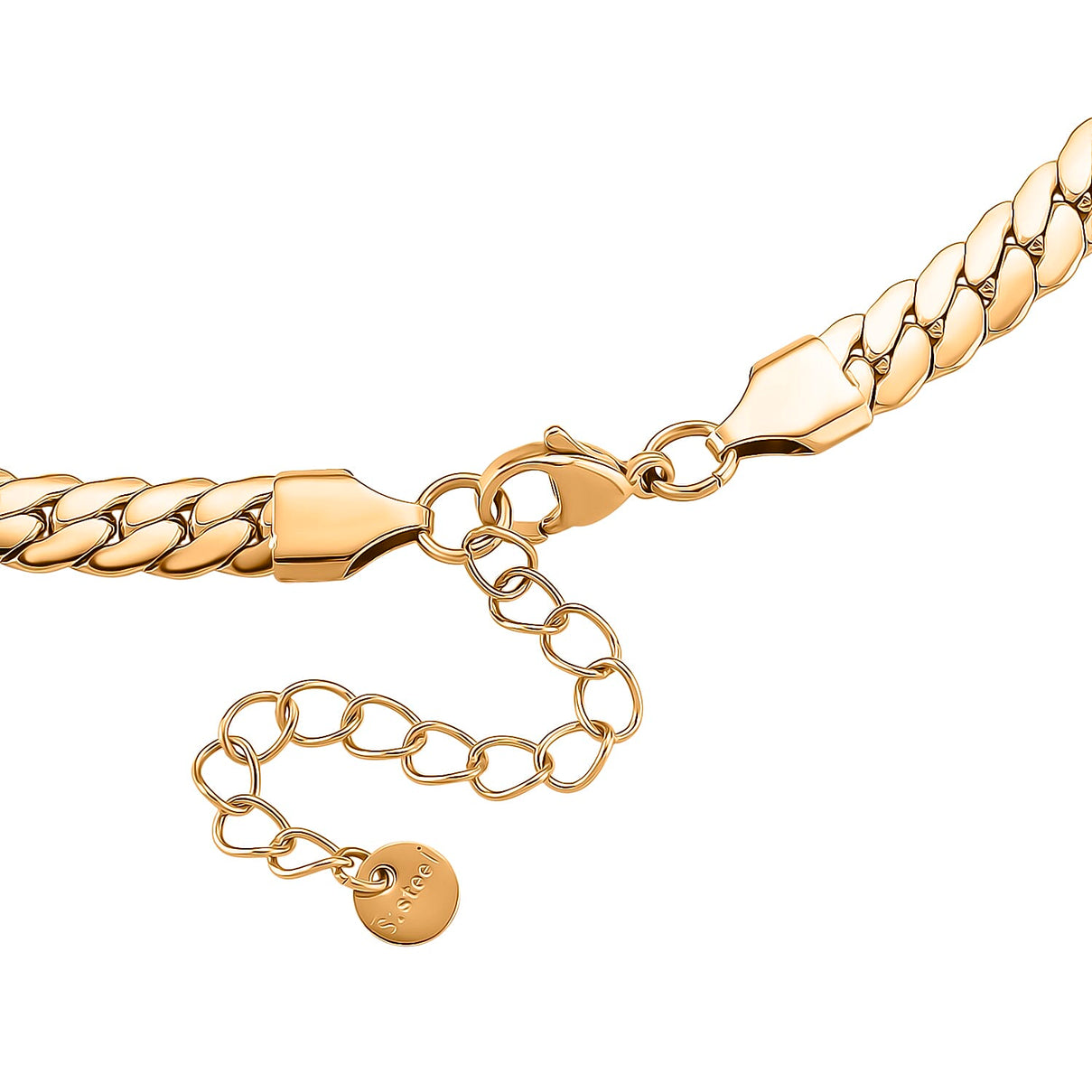 One Time Close Out Deal - Heart Necklace (Size - 19 with Ext) 8193537 5