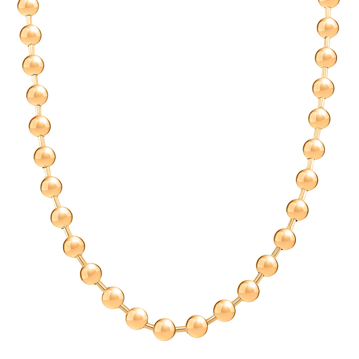 Designer Inspired Necklace (Size - 17 - 3 Ext) in Yellow Tone 8193540 0