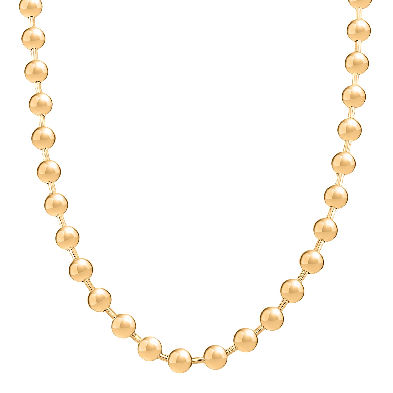 Designer Inspired Necklace (Size - 17 - 3 Ext) in Yellow Tone 8193540 0