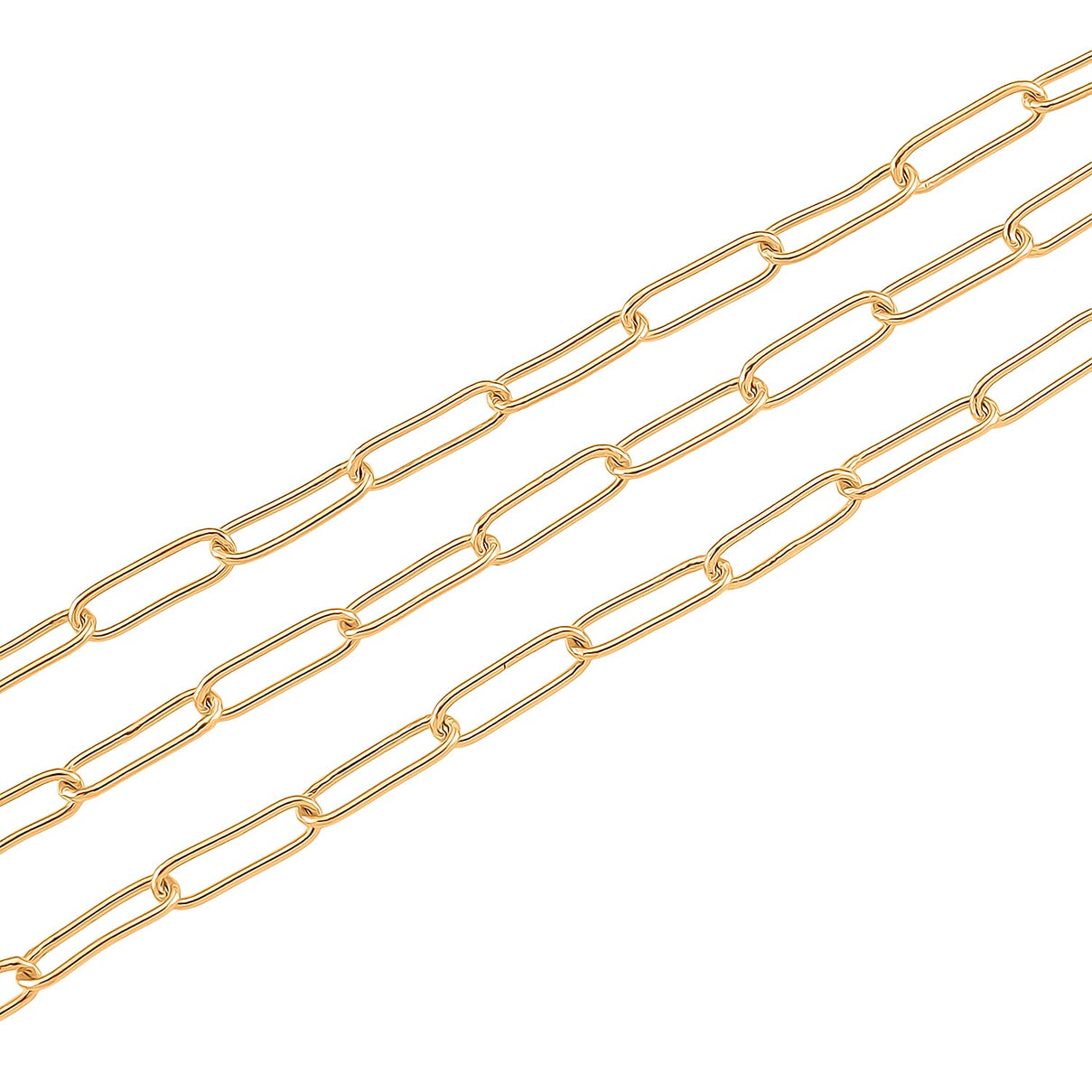 Designer Inspired- Layered Necklace (Size - 17-20 ) with Senorita Clasp in Gold Tone 8188124 4