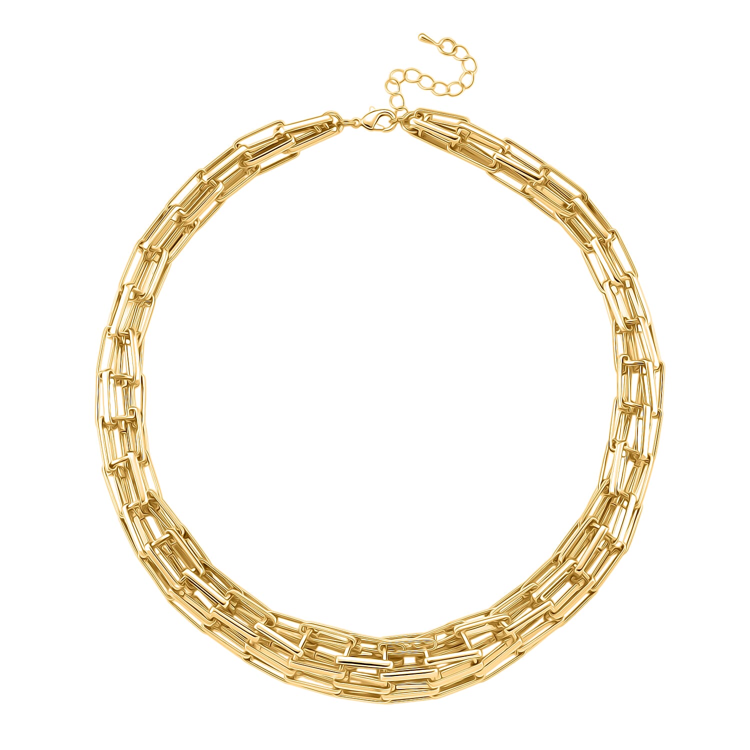 Necklace (Size - 18 - 3 Ext) in Yellow Gold Plated 8211317 3