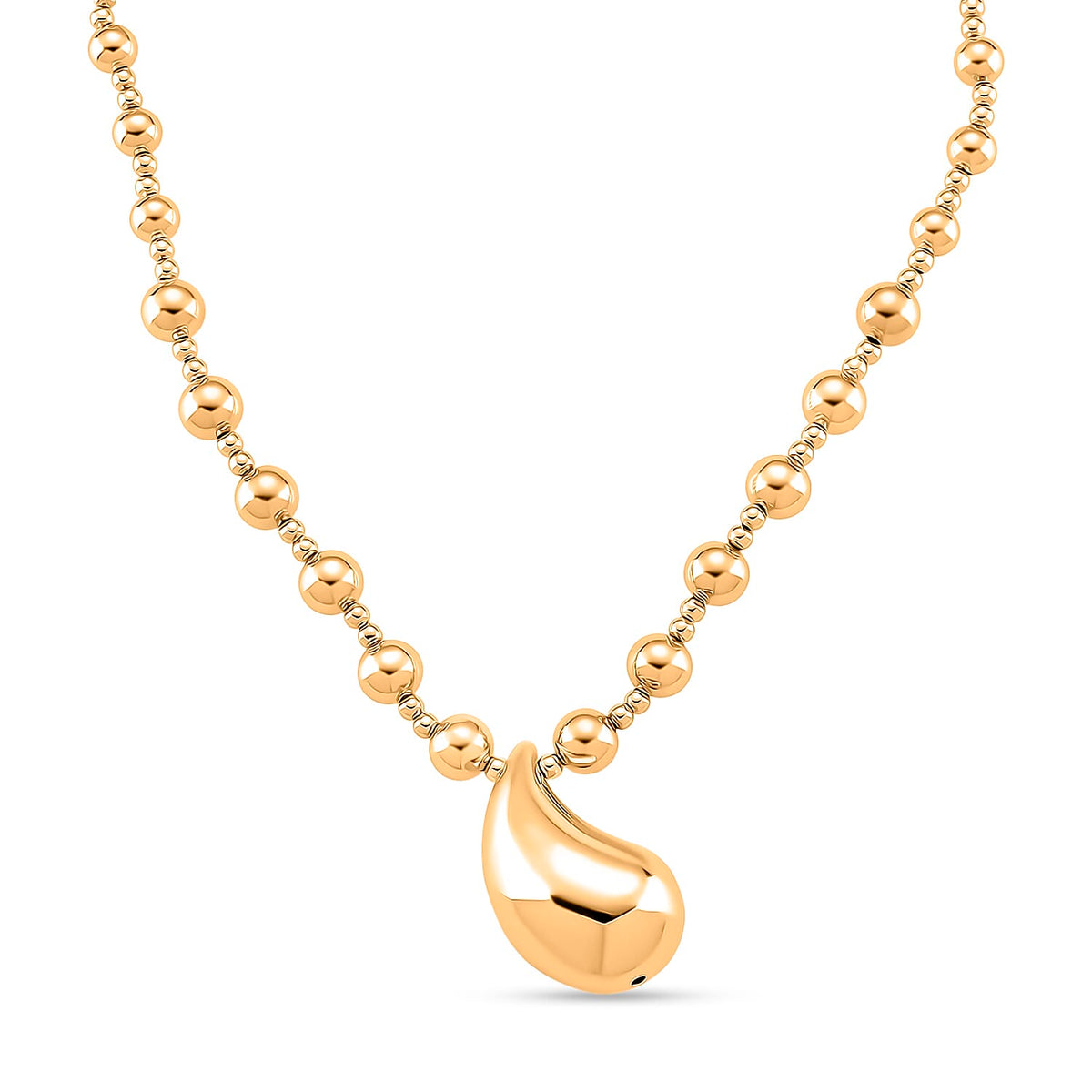 Necklace (Size 18.75 - 2 Ext) in Yellow Gold Plated V32701289 0