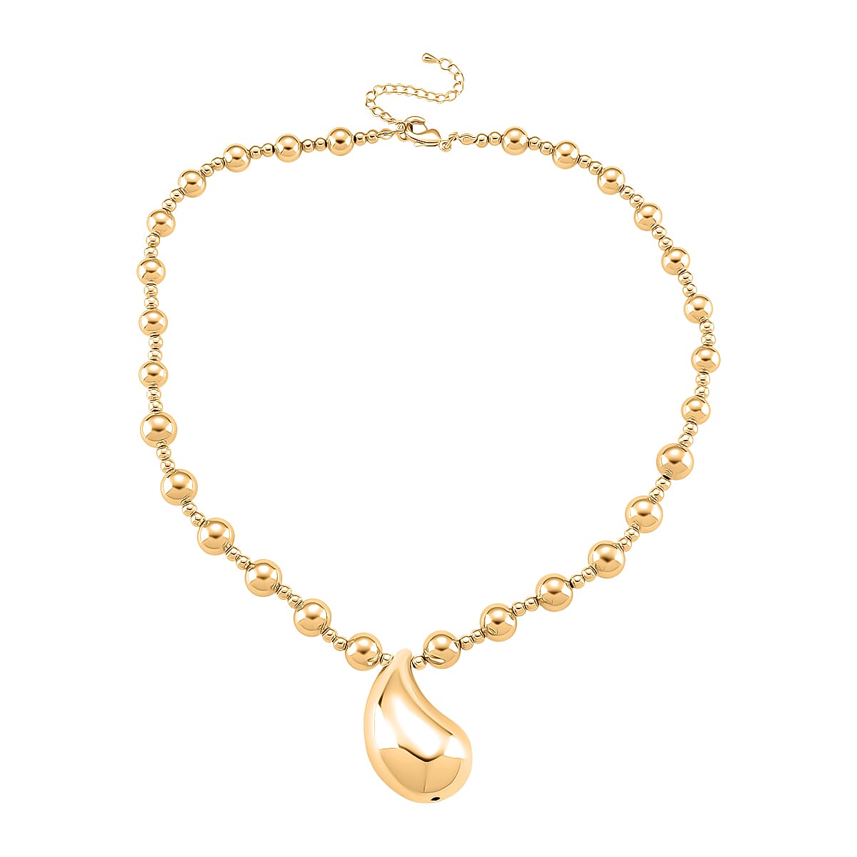 Necklace (Size 18.75 - 2 Ext) in Yellow Gold Plated V32701289 4