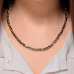 One Time Close Out - Tri Colour Chicco Necklace (Size - 18-2 EXT)
