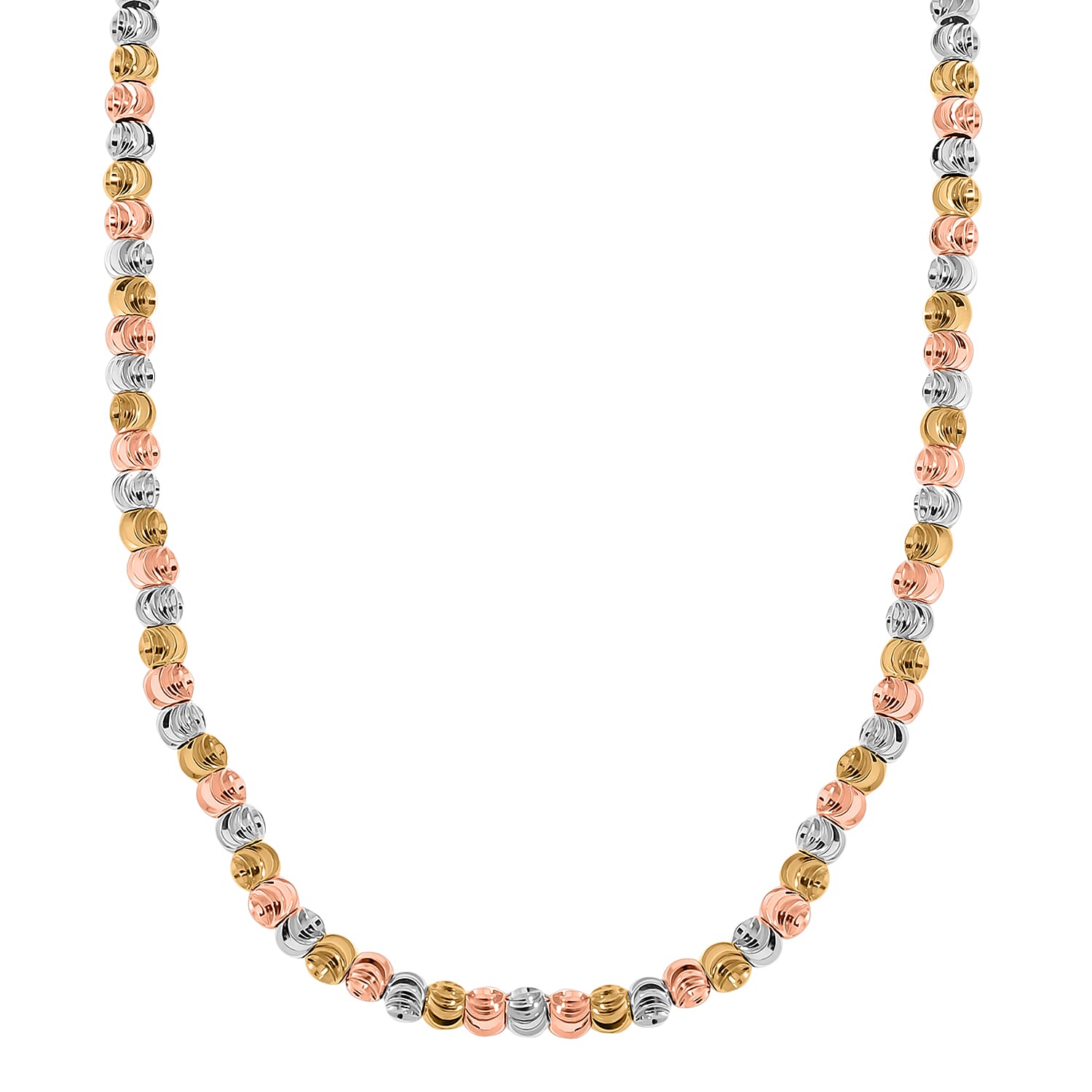 One Time Close Out - Tri Colour Chicco Necklace (Size - 18-2 EXT) 7956139 4