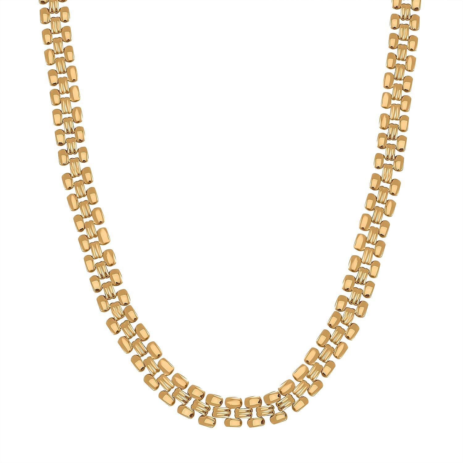 One Time Close Out - Panther Link Necklace (Size - 19.75) 8192342 0