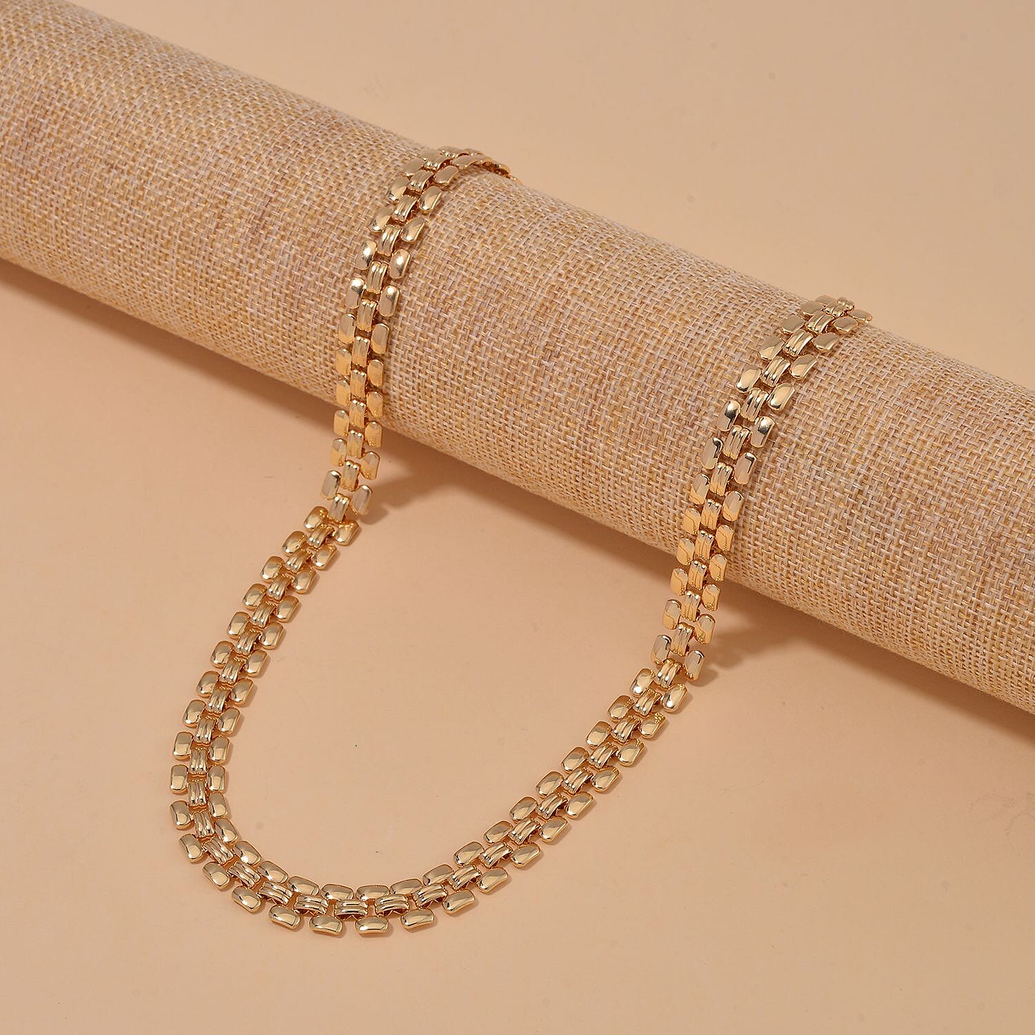 One Time Close Out - Panther Link Necklace (Size - 19.75) 8192342 2