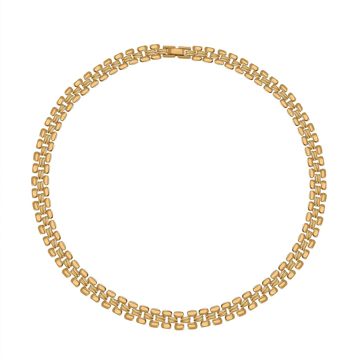 One Time Close Out - Panther Link Necklace (Size - 19.75) 8192342 3