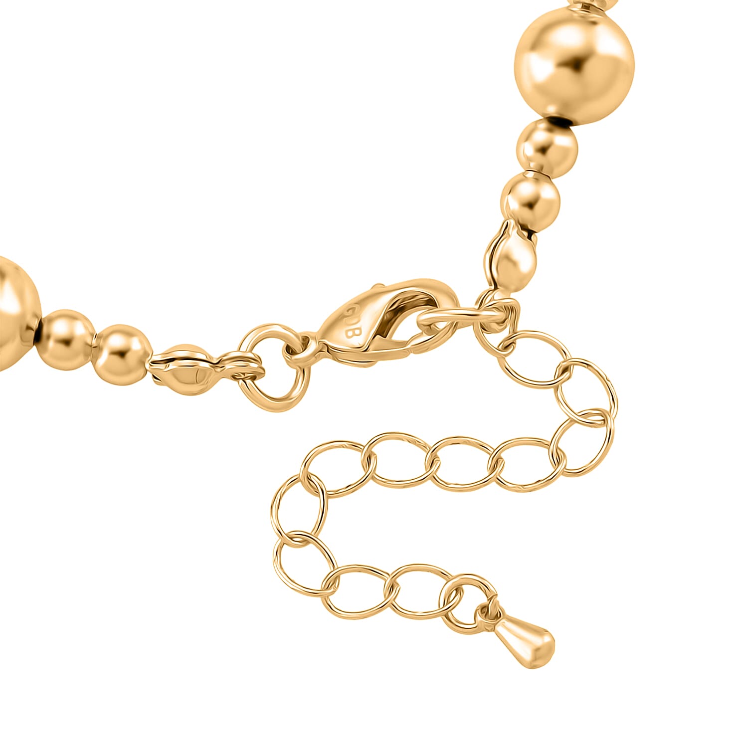 Crucifix Cross Necklace (Size 19 - 2 Ext) in Yellow Gold Plated 8234860 3