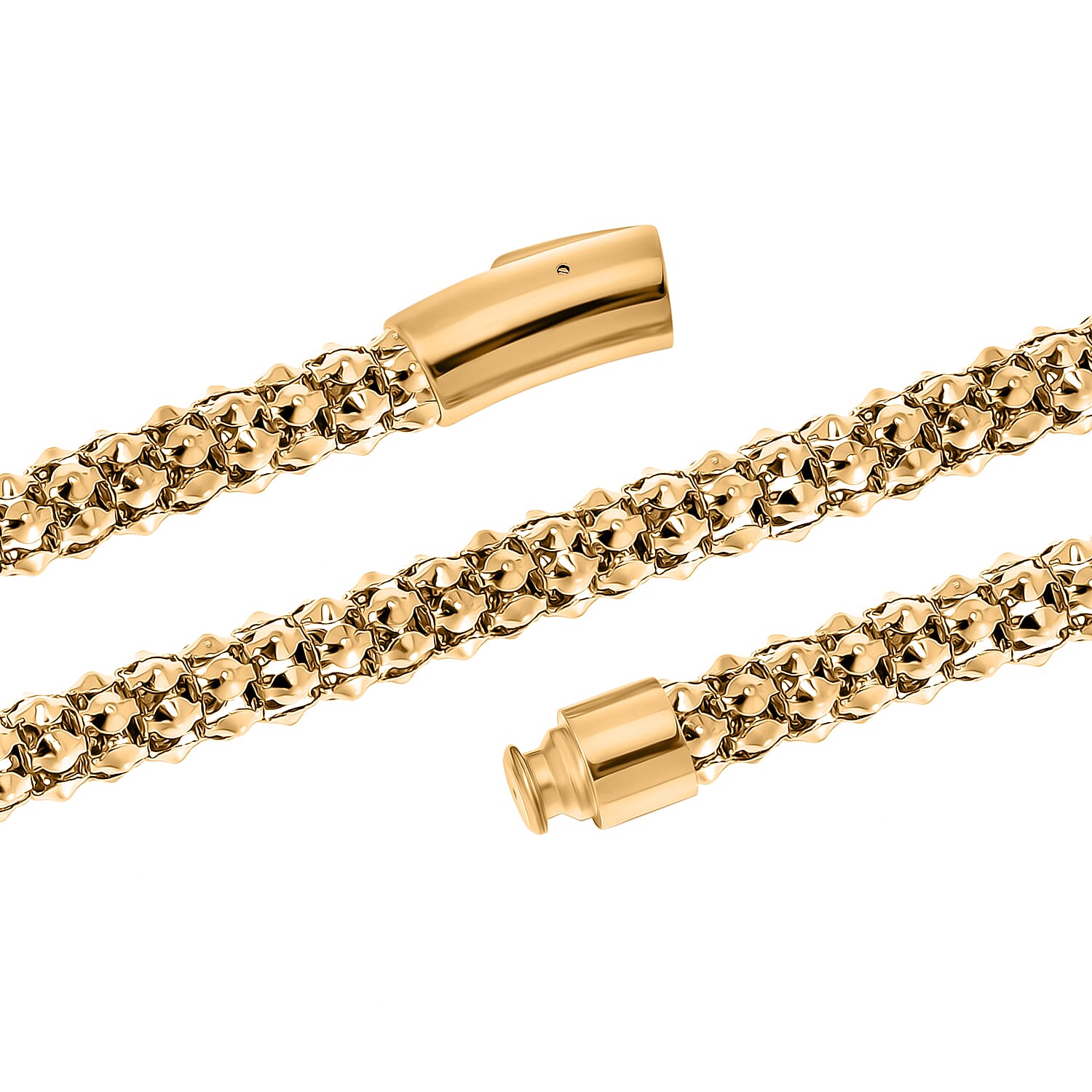 One Time Deal - Designer Inspiration Necklace with Clasp (Size - 20) - Yellow 7979481 6