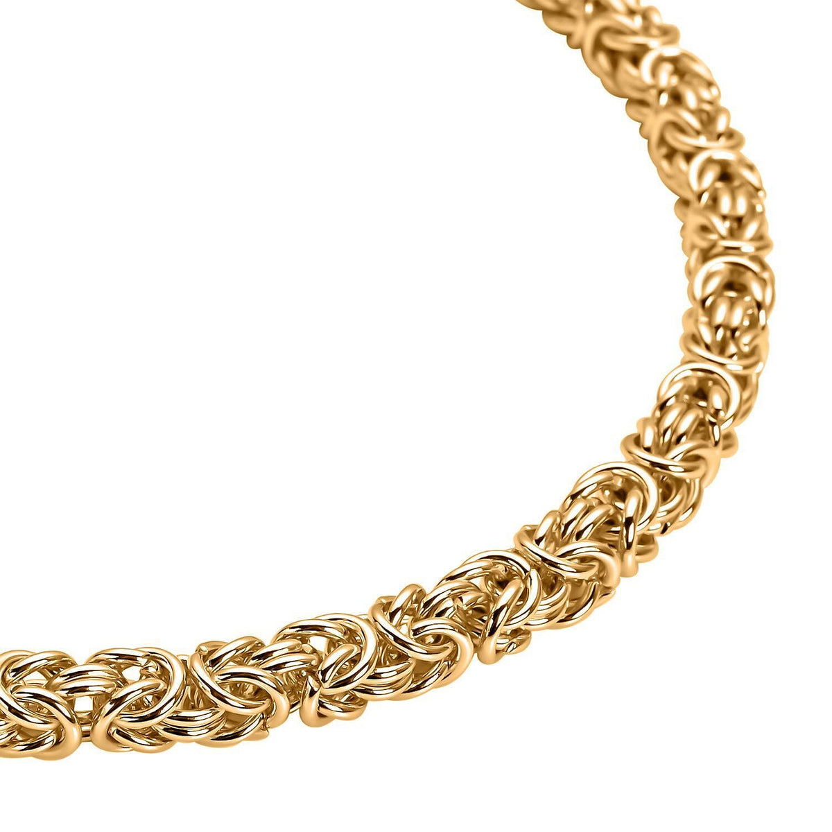 Biggest Deal of 2025 - Byzantine Necklace (Size - 20 - 2 Ext) with Lobster Clasp 8192699 3