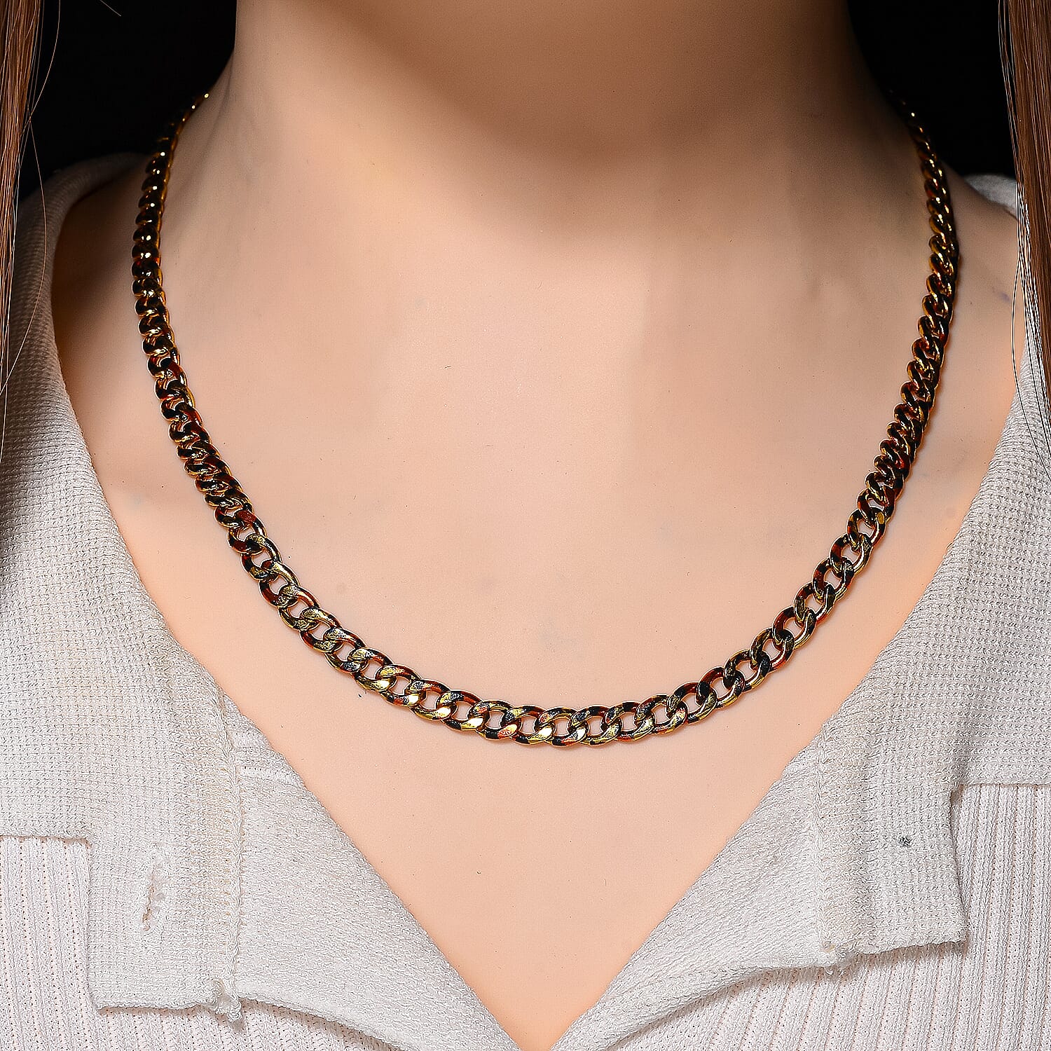 Designer Inspired - Leopard Print Necklace (Size 20) 8259835 2