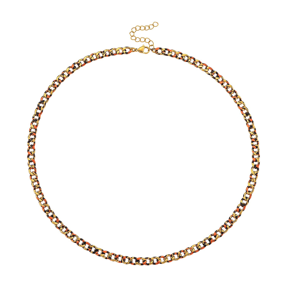 Designer Inspired - Leopard Print Necklace (Size 20) 8259835 4