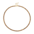 Designer Inspired - Leopard Print Necklace (Size 20)