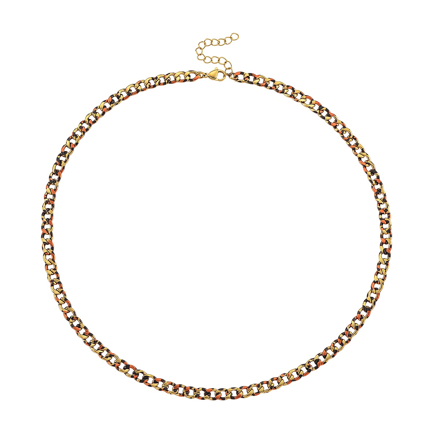 Designer Inspired - Leopard Print Necklace (Size 20) 8259835 4