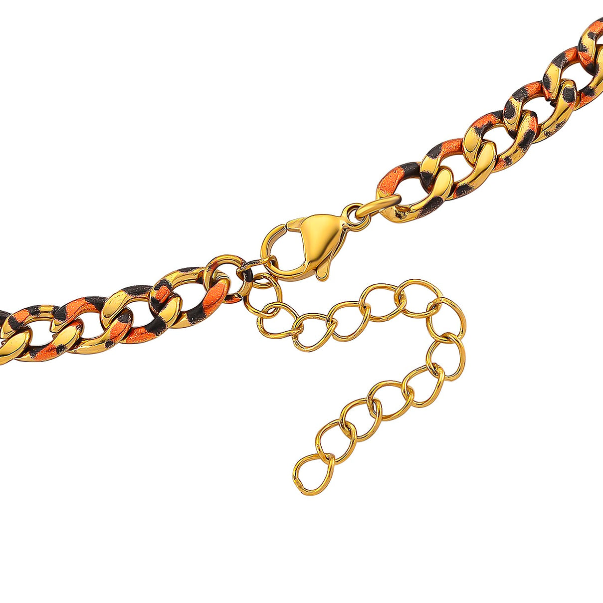 Designer Inspired - Leopard Print Necklace (Size 20) 8259835 5