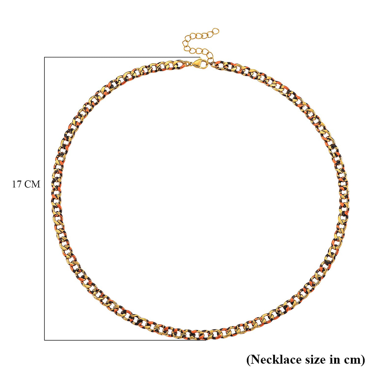 Designer Inspired - Leopard Print Necklace (Size 20) 8259835 6