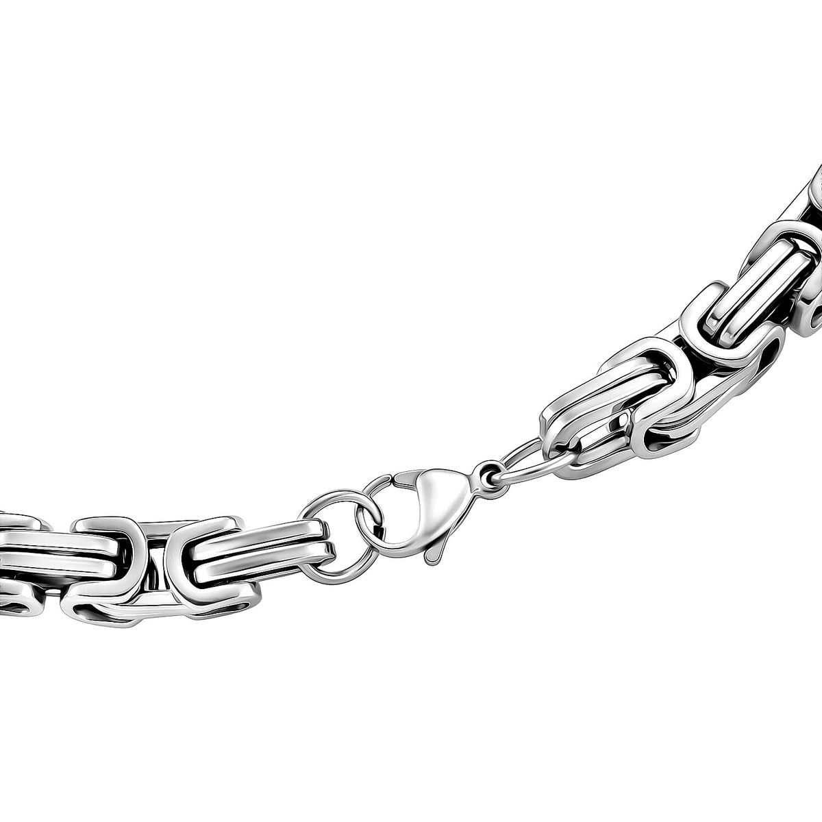 Solid Byzantine Necklace (Size - 20) with Lobster Clasp 8207552 5