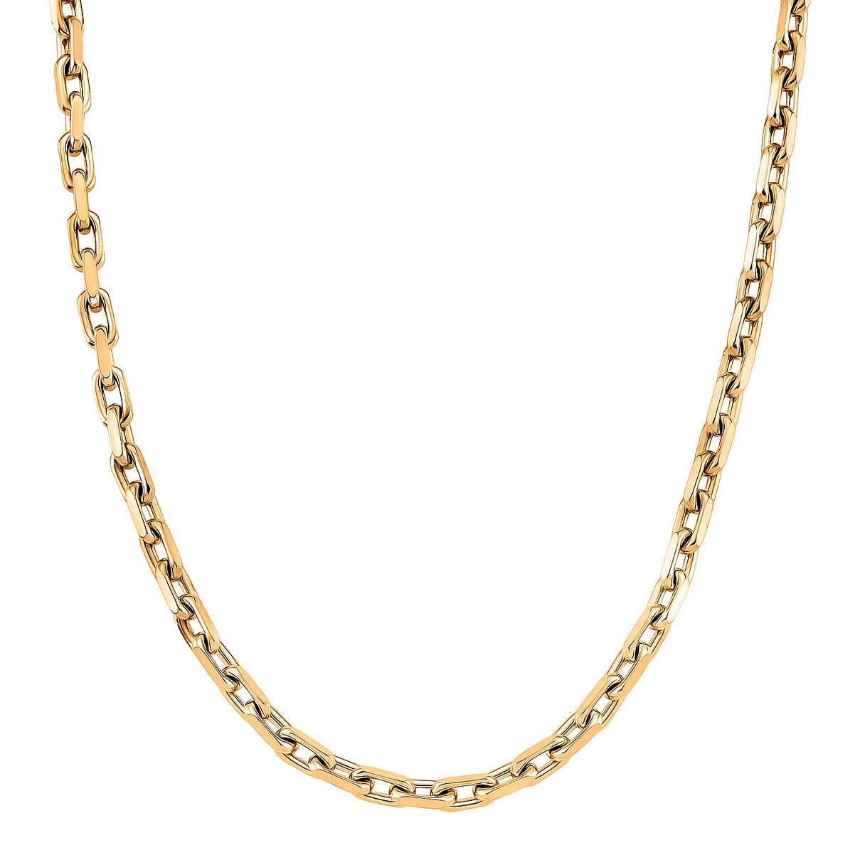 Designer Inspired - Cable Necklace (Size - 20) with Lobster Clasp in Yellow Gold Tone 8207542 0